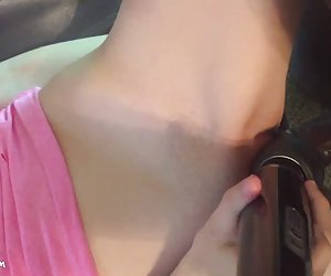 Krim putih pussy fucked oleh tergantung rakasa bbc